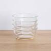 HARIO Made in Japan Heat-resistant Glass Sweets Bowl 300ml BUONO kitchen SWB-30-BK Clear