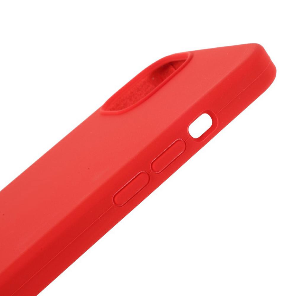 For iPhone 15 Case Solid Silicone Shockproof Phone Back Cover