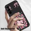 Vintage Flower Butterfly Case For Samsung Galaxy A56 A17 A26 A16 A36 A55 A54 A53 A15 S24 S25 FE S25 S22 S23 Ultra Plus Lanyard Soft Cover