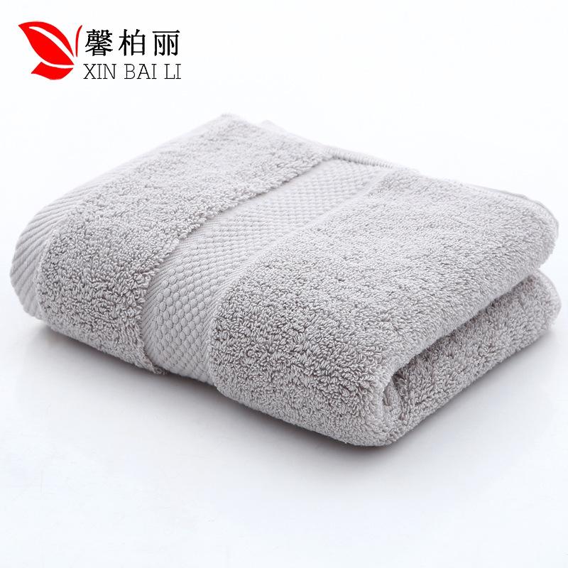 Pure cotton towel, cotton absorbent face towel thickened 130g gift