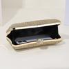 Luxury Design Women Evening Clutch Bag Shoulder Bag Party Wedding Prom Birthday Long Square Bags Pleated Elegant Handbag Purse