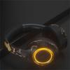 Wireless Gaming Headsets with Noise Cancelling Bluetooth-compatible Over Ear Headphones with Detachable Boom Microphone