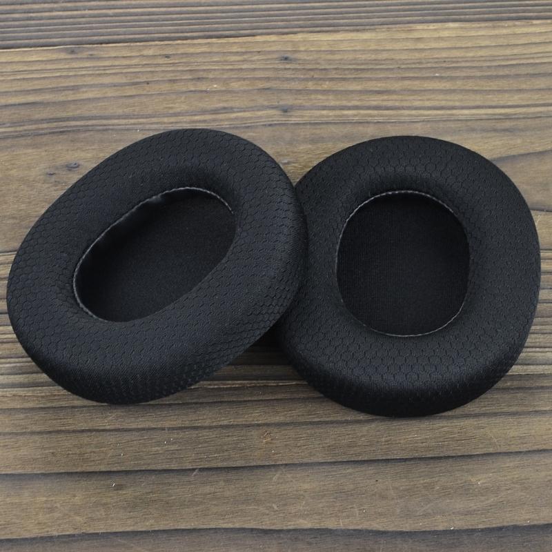 Breathable Mesh Fabric Ear Pads for Arctis 1/3/5/7/9/PRO Headset Noise Cancelling Ear Pads Mesh Fabric Earpads Sleeves