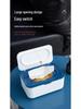 Multifunctional Dustproof Tissue & Mask Storage Box with Lid
