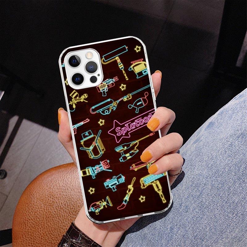 Game S-Splatoons Phone Case For iPhone 13 12 Mini 11 Pro Max XS XR X SE 7 8 Plus 5S 5 6S 6 Gift Print Cover Fundas