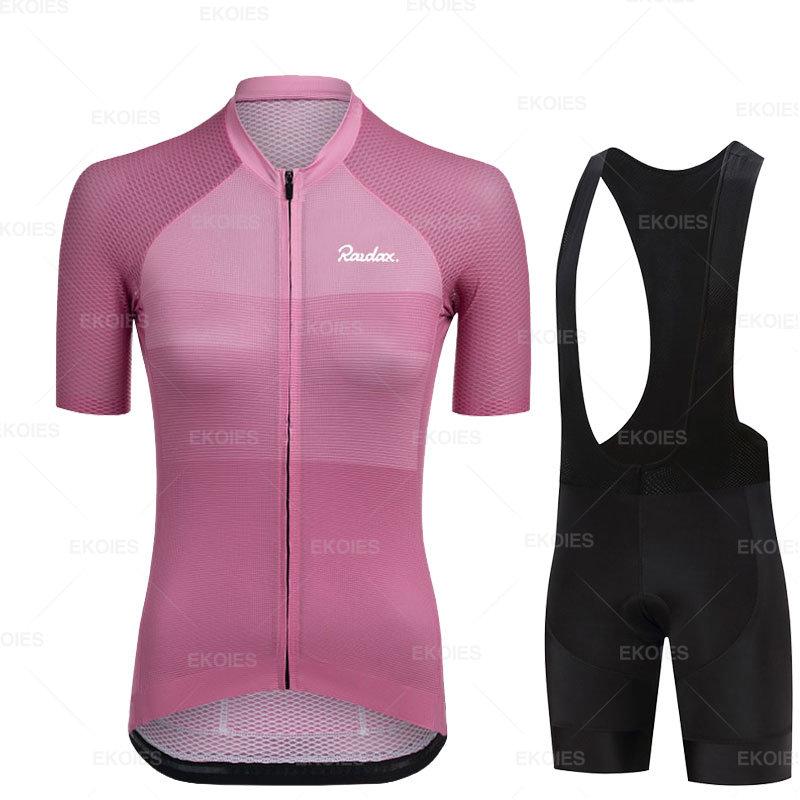 Woman Cycling Clothing Summer Short Sleeves Cycling Set Ropa Ciclismo Cycling Jersey Set Bicycle Clothing Riding Bike Clothes