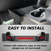 BestEvMod Center Console Front Organizer Cup Holders Front Tray Compatible with Tesla Cybertruck 2024+ Accessories Pickup Console Storage Box Tray 