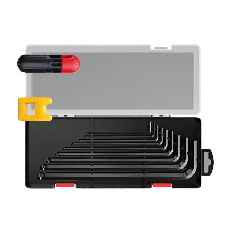 Inbusschlüssel Hochleistungslegierung Schraubenschlüssel Set 9PCS Für Automobil- und Elektronikreparaturen