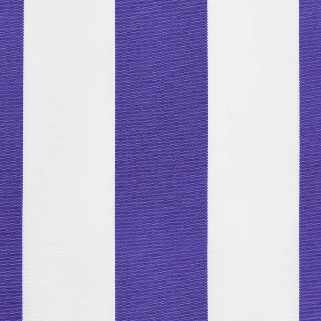 Awning Valance Blue and White Striped 4.5 m
