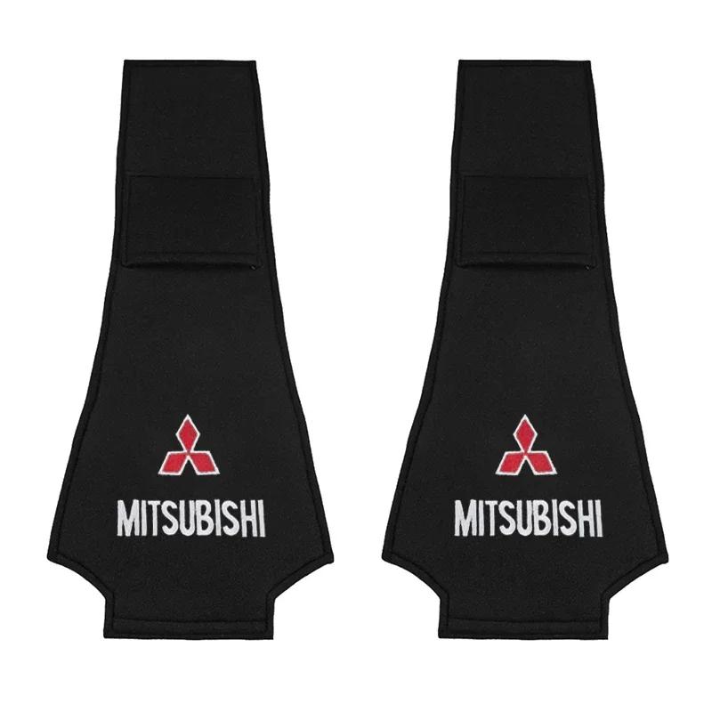 Cotton Car Headrest Cover Pillow Towel for Mitsubishi Ralliart ASX Pajero Eclipse Lancer 9 Pajero Outlander L200 Galant Montero