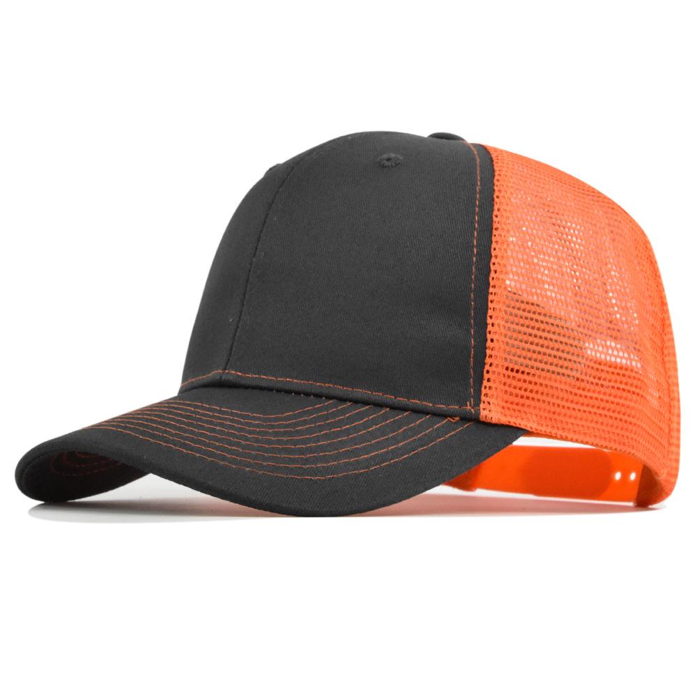 High Quality Mesh Breathable Baseball Cap For Men Women Adjustable Running Outdoor Sport Sun Protection Hat Snapback Trucker Hat