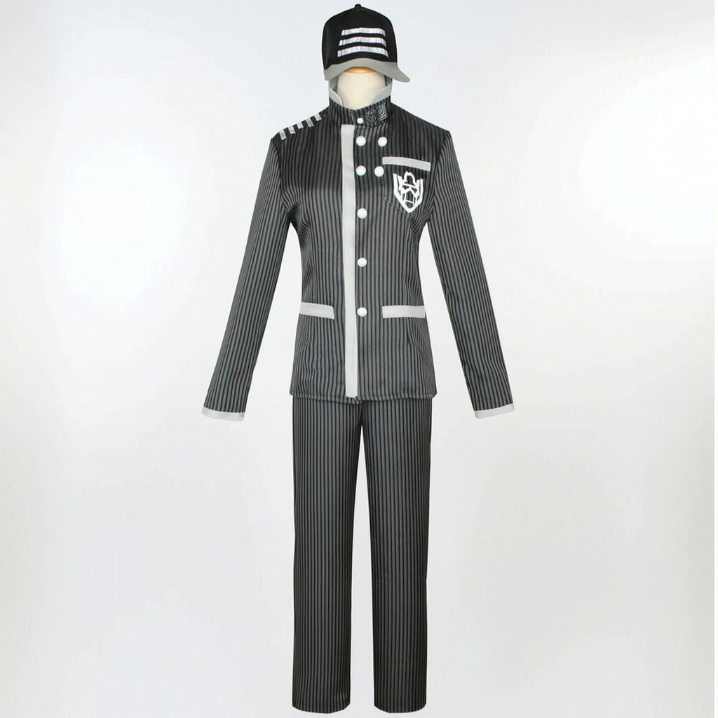 Danganronpa Saihara Shuichi Cosplay Attire With Knit Fabric For Role Play Events