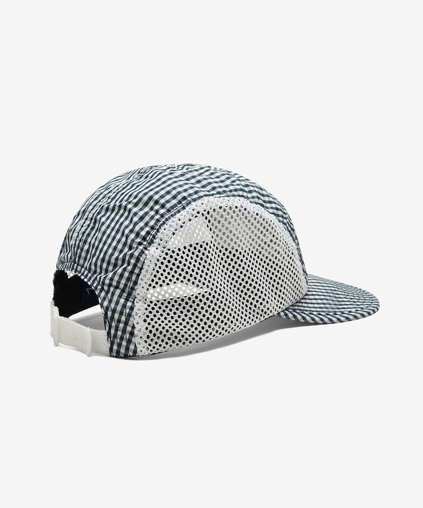 Noa (U) Gingham Runner Hat Navy/White Gingham