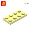88Pcs/Lot 3020 2x4 Basic Construction Bricks Colorful Traditional Parts Works With featuring Brick DO IT YOURSELF Kids Toy Assembly Gift Idea Box