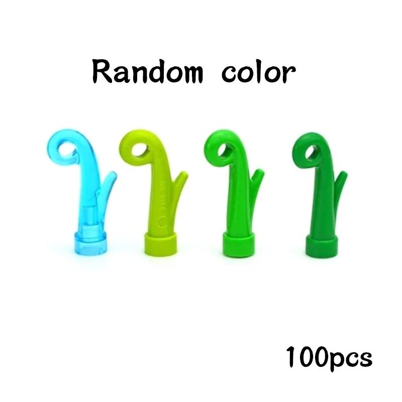 Non-Toxic Moc Building Blocks Plant Bush Tree Flower Grass Diy Buildingparts Creative Bricks 2417 2423 4727 6255 30176 33291 32607 Toys