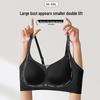 Women's Seamless Push-Up Bra: Letter Straps, Sexy Lift, Non-Run Cup, Plus Size Available