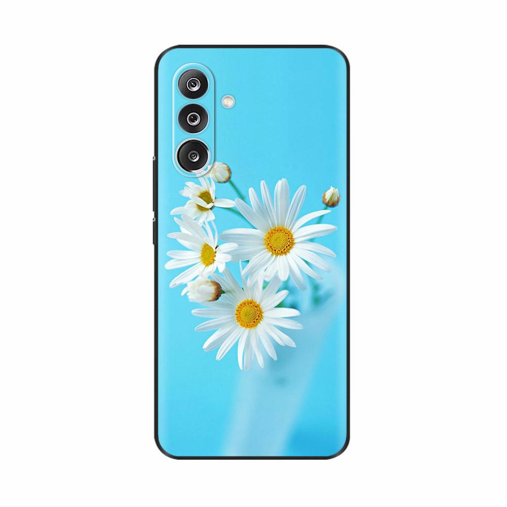 Phone Cases For Samsung Galaxy M36 5G Case Soft Silicone Cover For Samsung M36 Cases M 36 M366B Shockproof Popular Flower Covers