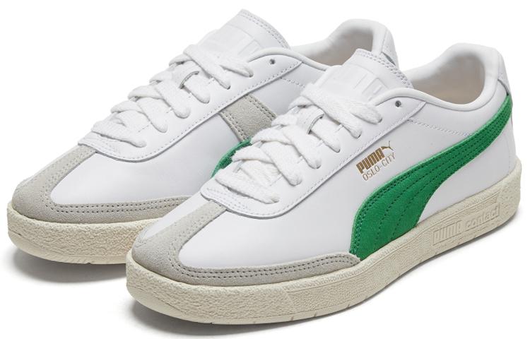 Puma Oslo-City Premium 'White Amazon Green'