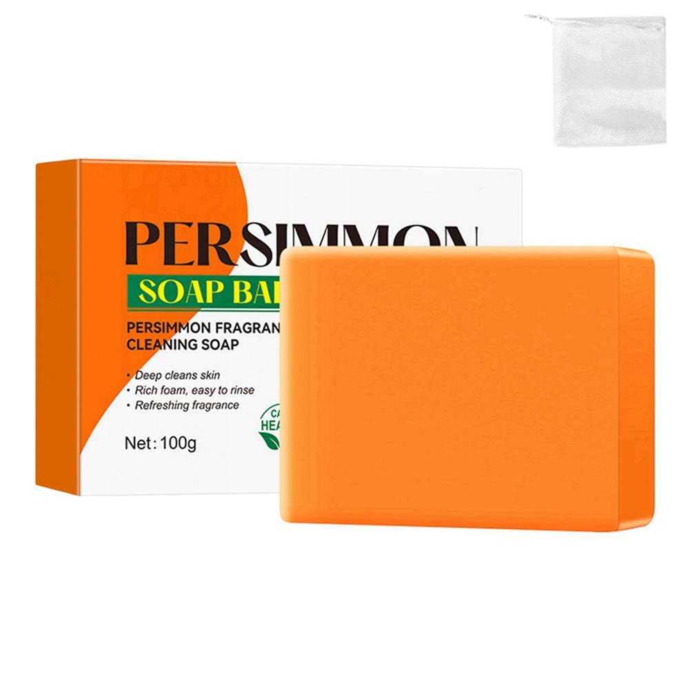 Persimmon Fragrance Cleaning Soap Nourishing Skin Soap