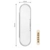 Stripe Stainless Steel Eyebrow Tweezers Slanted Flat Double Eyelid Tape Hair Removal Trimming Set