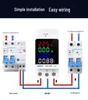 Digital Display Household Electric Meter: Multi-Function, Rail-Mount, AC 220V