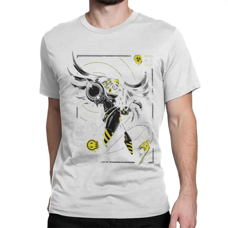 

Мужские и женские футболки Murder Drones Designation NT, игровые топы из чистого хлопка, забавные футболки с коротким рукавом и круглым вырезом, футболки с принтом 4xl