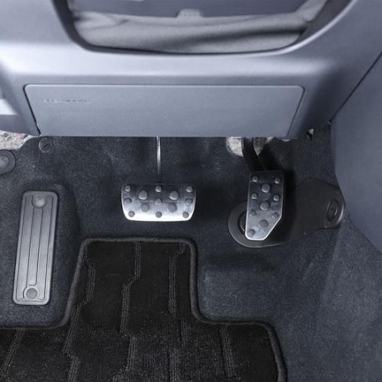 Footrest Brake Gas Pedal Cover Trim For Subaru Forester Impreza Crosstrek Ascent