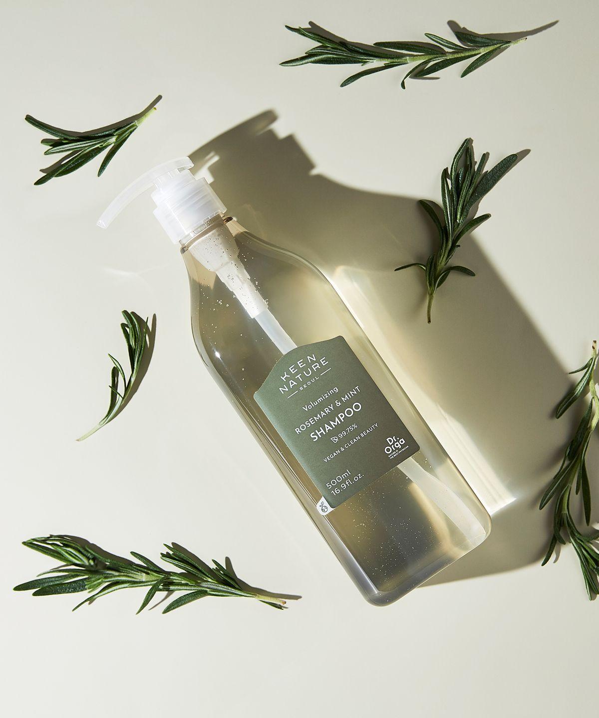 Vegan Rosemary Mint Natural Shampoo 500ml