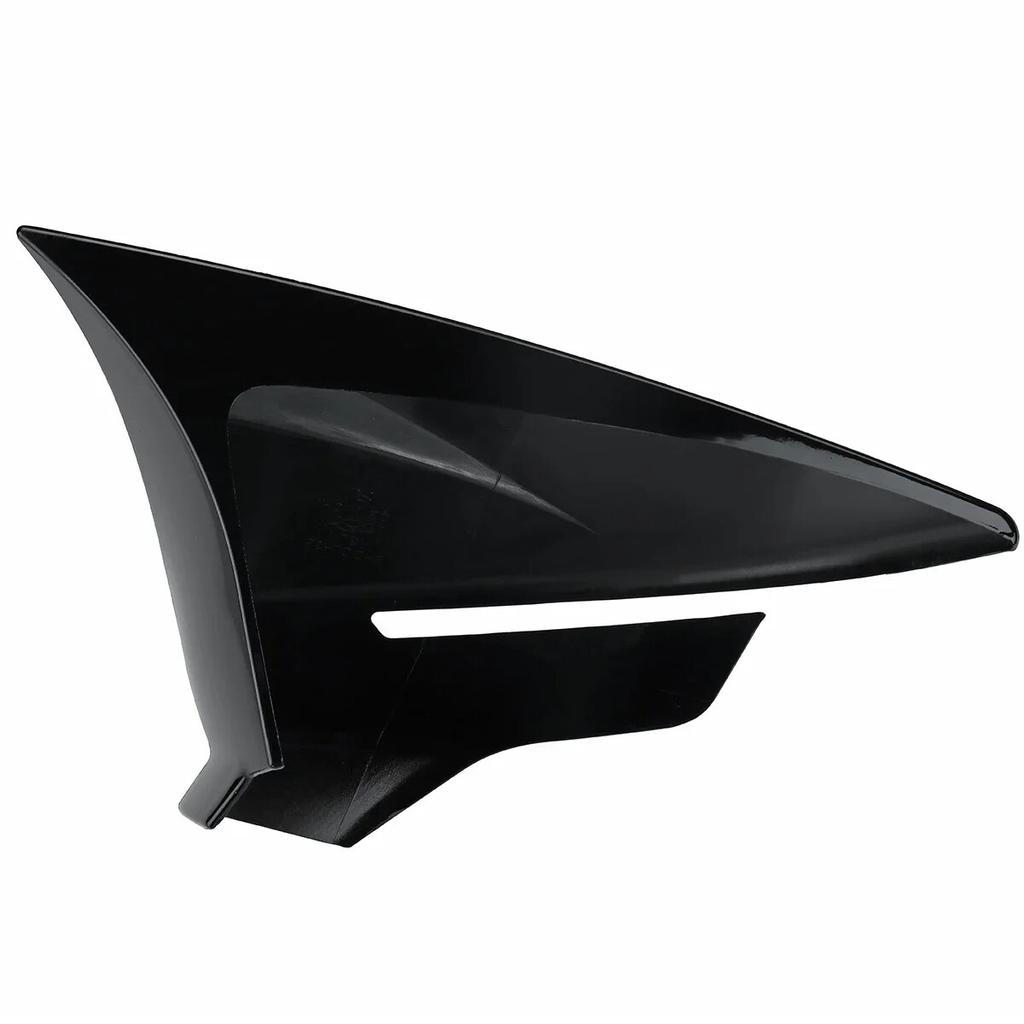 Gloss Black / Carbon Fiber Wing Mirror Covers Caps For Seat Leon MK3 MK3.5 5F ST FR Cupra 2013- Rearview Mirror Case Cover