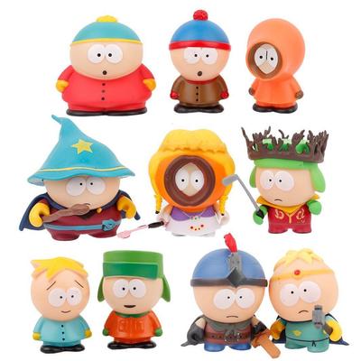 5 Pieces/Set South Park Anime Characters Stick of Truth Kenny McCormick Stan the Doll American Band Decorations