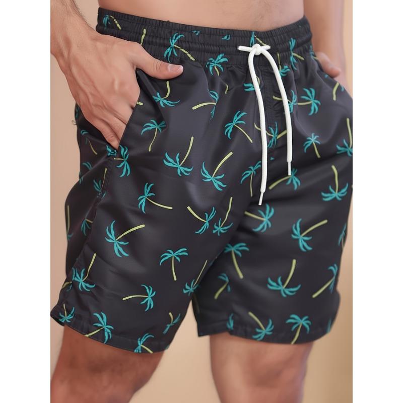 Men s Bermuda Shorts, Quick-Dry Shorts, Vacation Surf Print Beach Shorts, Ultra-Light Breathable Four-Way Stretch Adult Shorts S