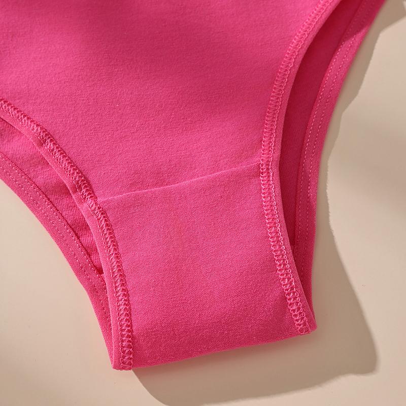 6PCS Women's Panties Sexy Breathable Cotton Underwear Female Comfort Lingerie Low Waist Pantys Soft Ladies Briefs XS-L