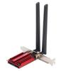 WiFi6 Wireless Network Card 1800Mbps Dual Band Desktop Gigabit Network Card Bluetooth5.2 PCIE Wireless Adapter for