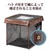 OFFO Trash Can with Garbage for Easy Ideal for Collection Crow-Proof Net, Weatherproof, Foldable, Ultra-Lightweight, Storage, Door-to-Door (79L,