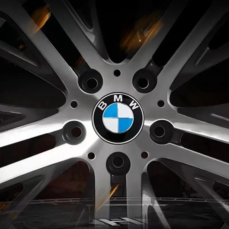 56/68mm Auto Hub Caps Car Wheel Center Cover Hubcaps Decoration Accessories for BMW 1 3 5 7 Series M M3 M5 M6 F01 F20 F10 X5 E36 CUN1