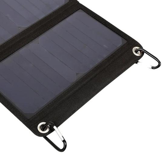 Solar Panel Portable Phone Charger High Conversion Rate Foldable Design Waterproof Single Crystal Silicon Solar Panel Charger