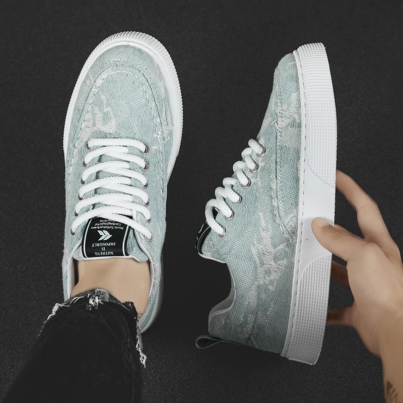 Men's Casual Shoes Four Seasons Breathable Canvas Shoes For Men Comfortable Flat Sneakers Man Vulcanize Shoes Outdoor Sneakers