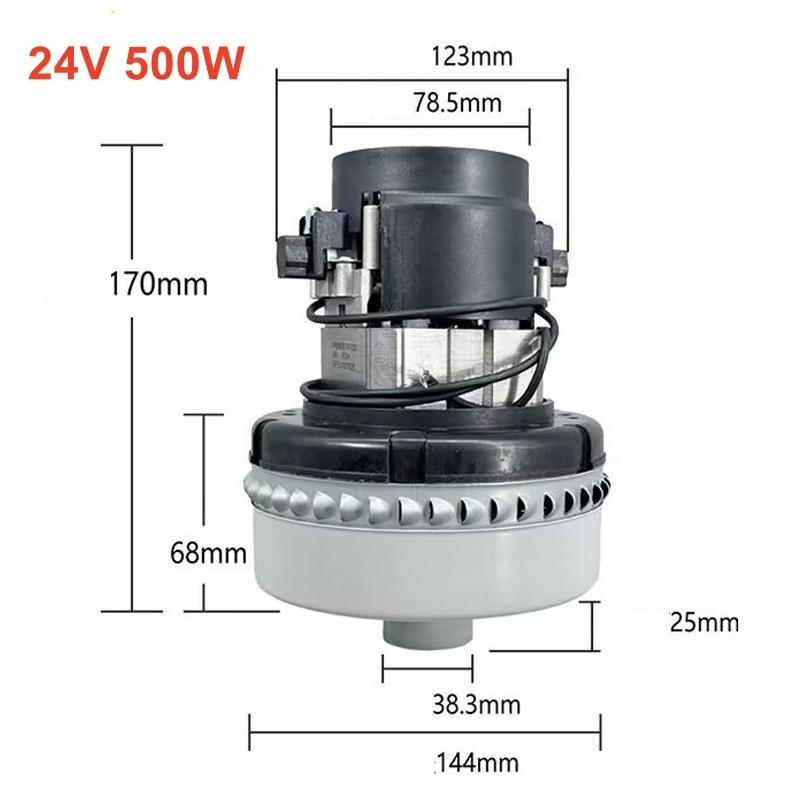 24V 500W for Karcher jieba weiba Vacuum Cleaner Motor Washing Machine Motor Suction Motor
