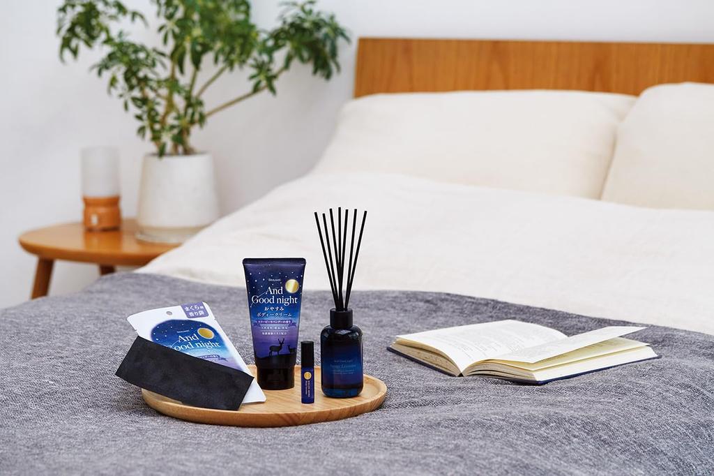 AndGoodnight's Soothing Lavender-Scented Nighttime Body Cream Gift Set (Whole Body, Face & Toe, Long-Lasting Moisturizing) - Presented in a Gift Bag