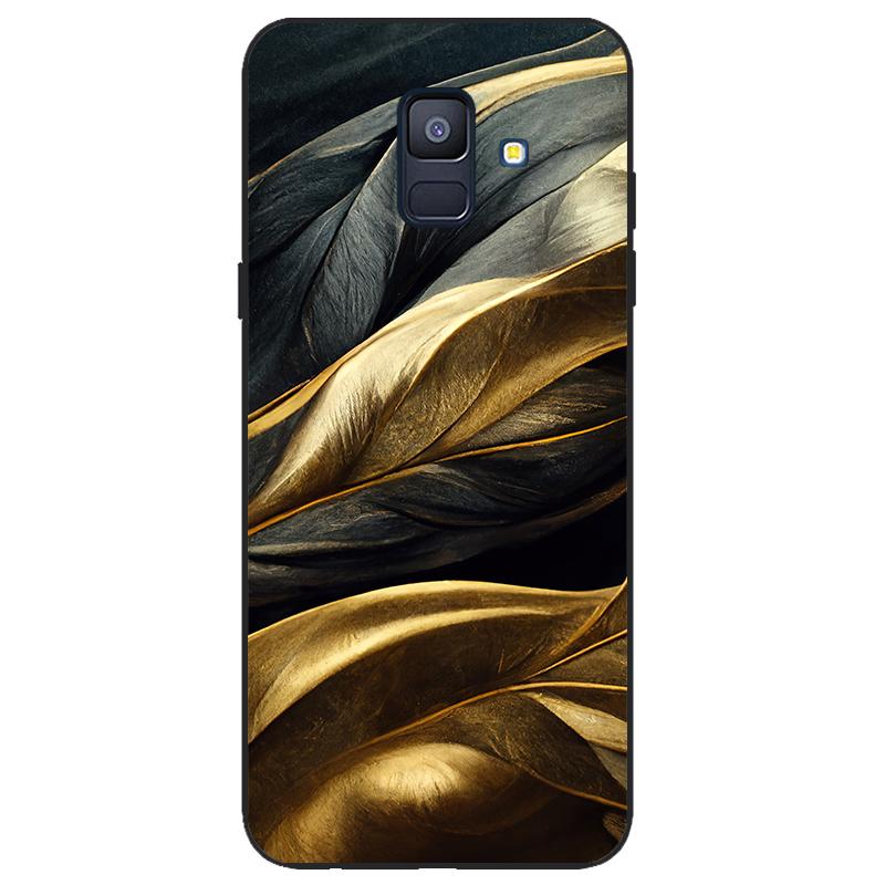 For Samsung Galaxy A6 2018 Silicone Case SIM SM A600 A600F Phone Case Tpu Case Coque Samsung Galaxy A62018 black
