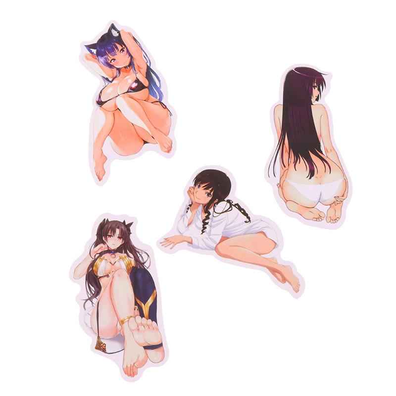 50 szt. Anime Sexy Foot Girl naklejki na laptopa etui na telefon gitara samochód deskorolka dekoracja