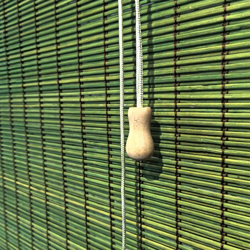 Jaluzele Rulou de Exterior din Bambus Impermeabil pentru Protecție Solară și Partajare