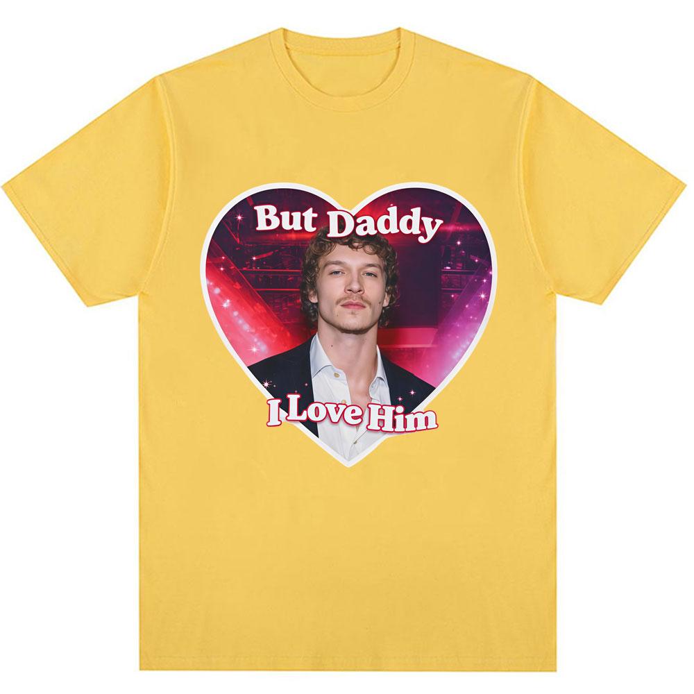 Rivalità Accesa Ilya Rozanov Ma Papà Lo Amo T-shirt Uomo Donna Moda T-shirt Cotone Oversize