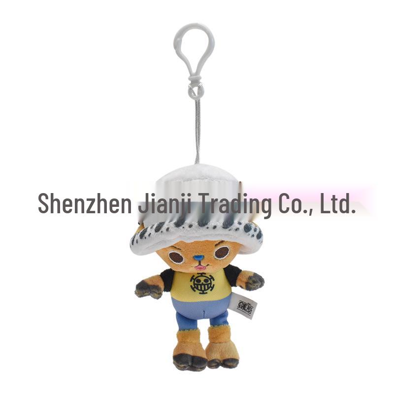 One Piece Luffy, Chopper & Zoro Plush Pendants – Creative Anime Dolls
