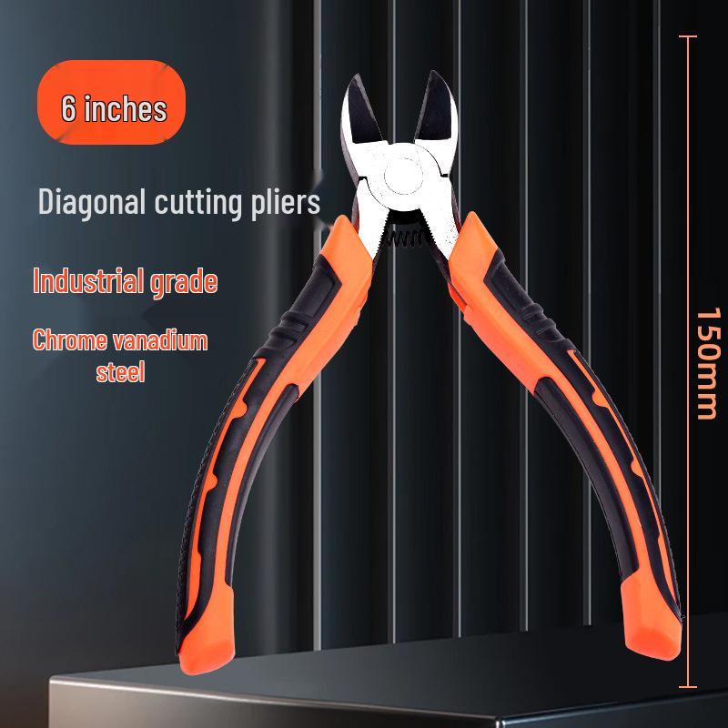 Multifunctional Angled & Pointed Nose Wire Cutters for Electricians