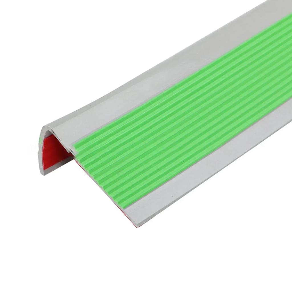 1pcs Stair Nosing Edging Strip Rubber Self-Adhesive For Enhanced Safety Easy Installation Stair Corner Protection Strip 50x25mm