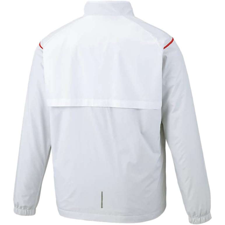 Training Wear Breaker Jacket 2031E059 Brilliant White L [Asics] Tricot-lined (stitched/recycled Material) Men's