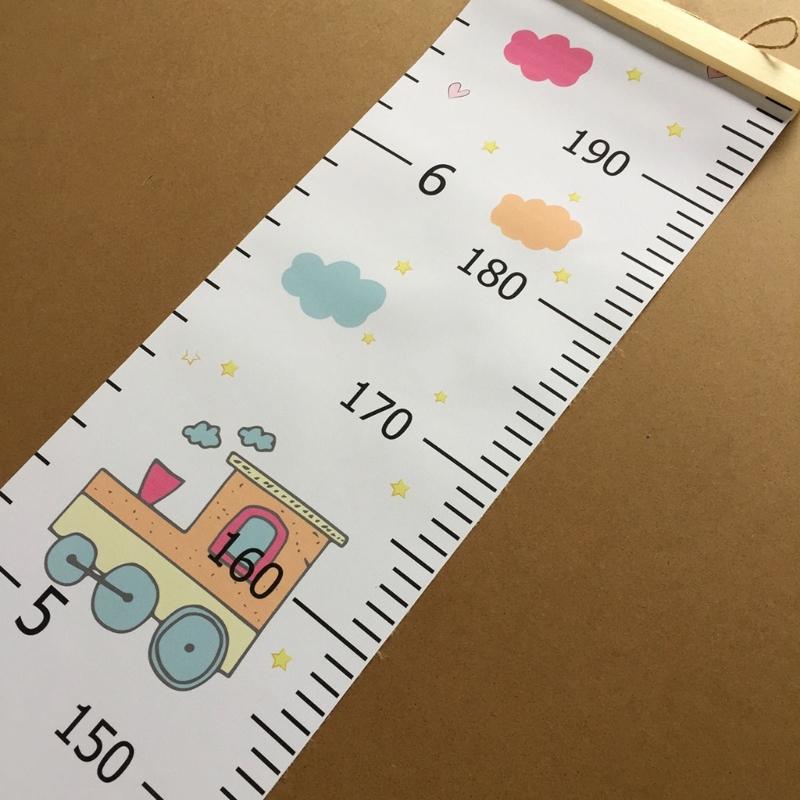 Creative Cartoon Decoration Kids Height Growth Chart Ruler for Kids Wall Meter