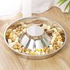Pet Against Indigestion Interactive Stainless Steel Dog Bowl Feeding Dish Puppy Feeder Slow Feeder
