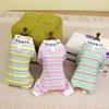 Spring and Summer Colorful Sports Dog Four-legged Loungewear Thin Breathable Teddy Small Dog Cat Pet Clothes